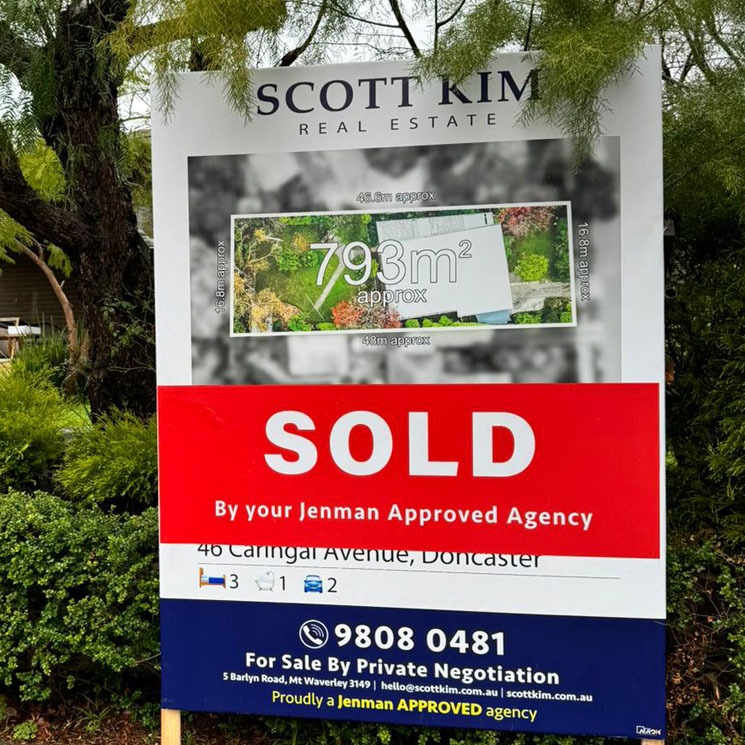 Sold Sticker- 46 Caringal